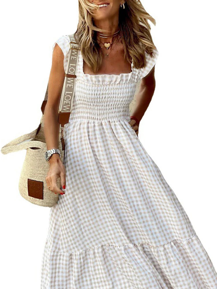 Vestido Helena – Elegância clássica que nunca sai de moda.