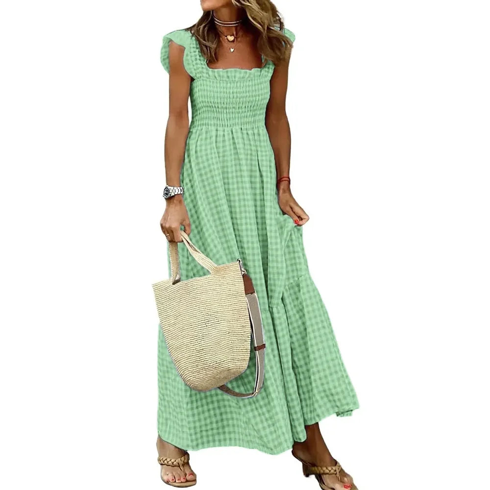 Vestido Helena – Elegância clássica que nunca sai de moda.