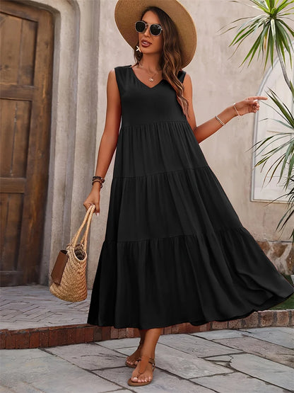 Vestido Amélia – Elegância Clássica com Toque de Doçura