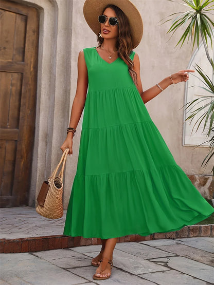 Vestido Amélia – Elegância Clássica com Toque de Doçura