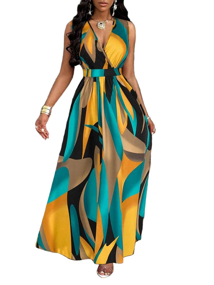 Vestido Aurora – vibrante e encantador, perfeito para manhãs de primavera.