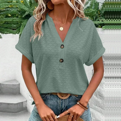 Camiseta Casual  vintage elegante verão streetwear